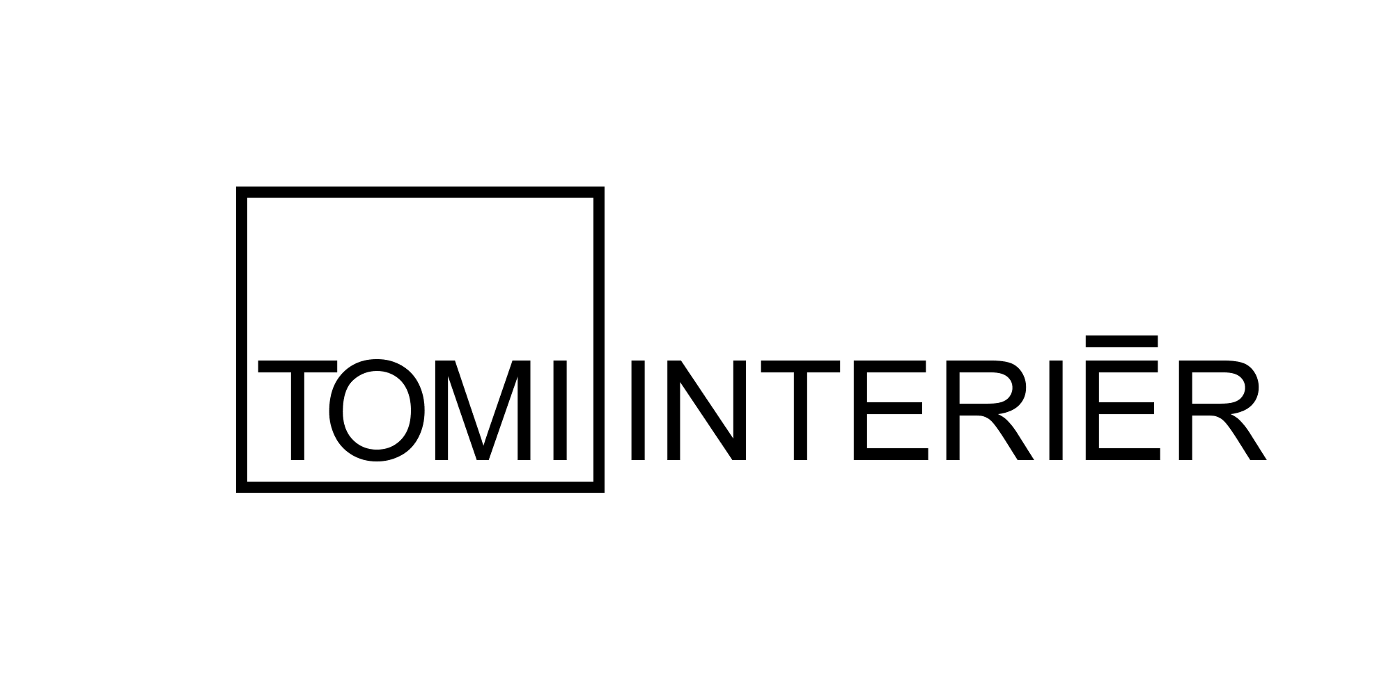 Tomi Interier Logo Black